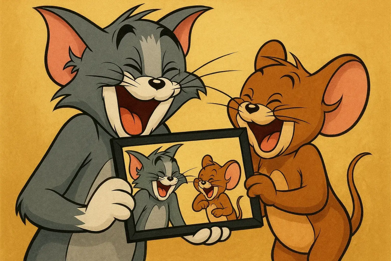 illustration for laugh