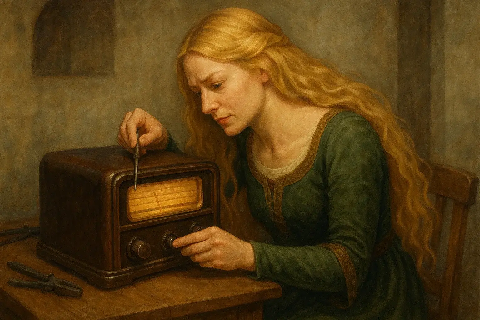 illustration for radio