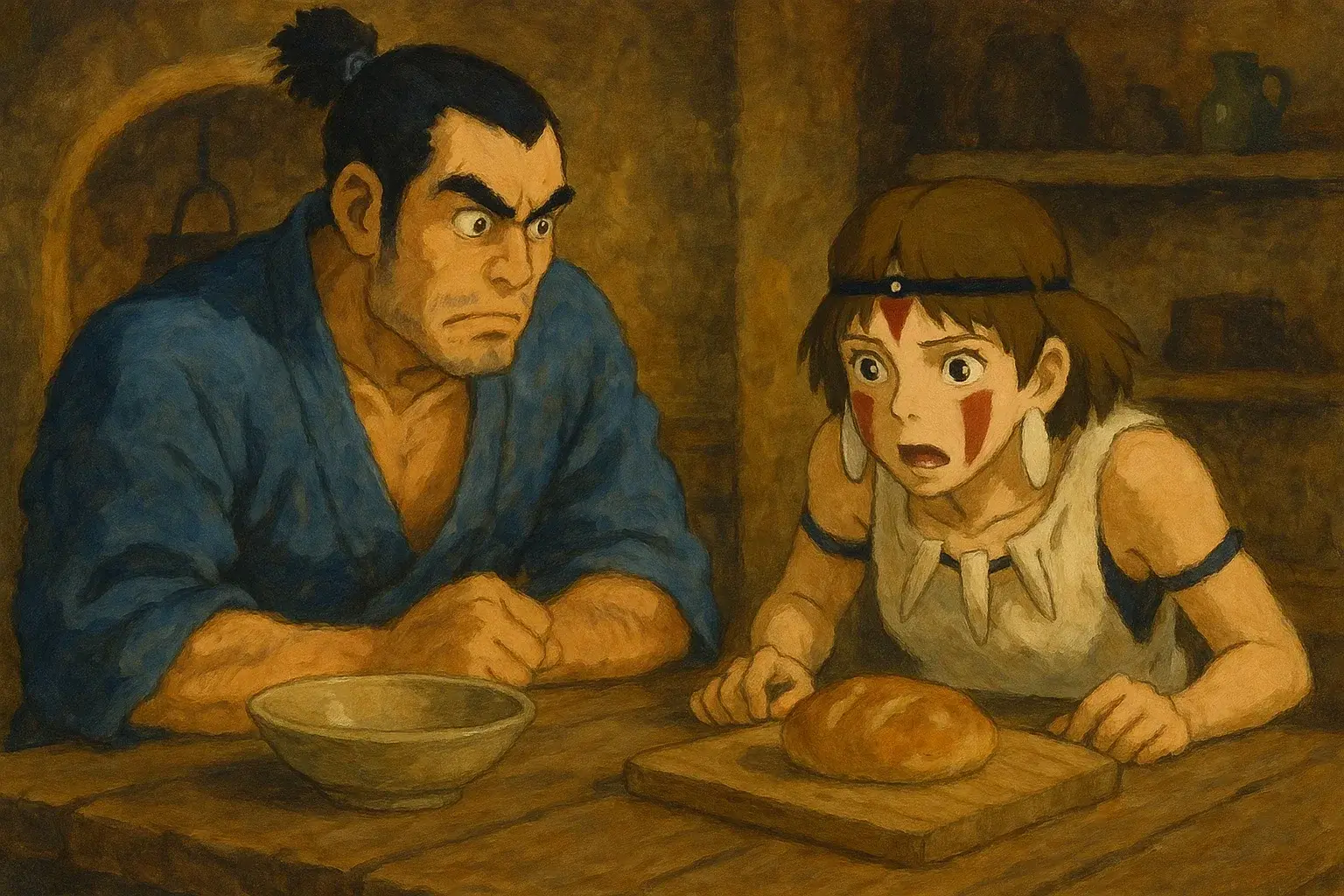 illustration for hungry