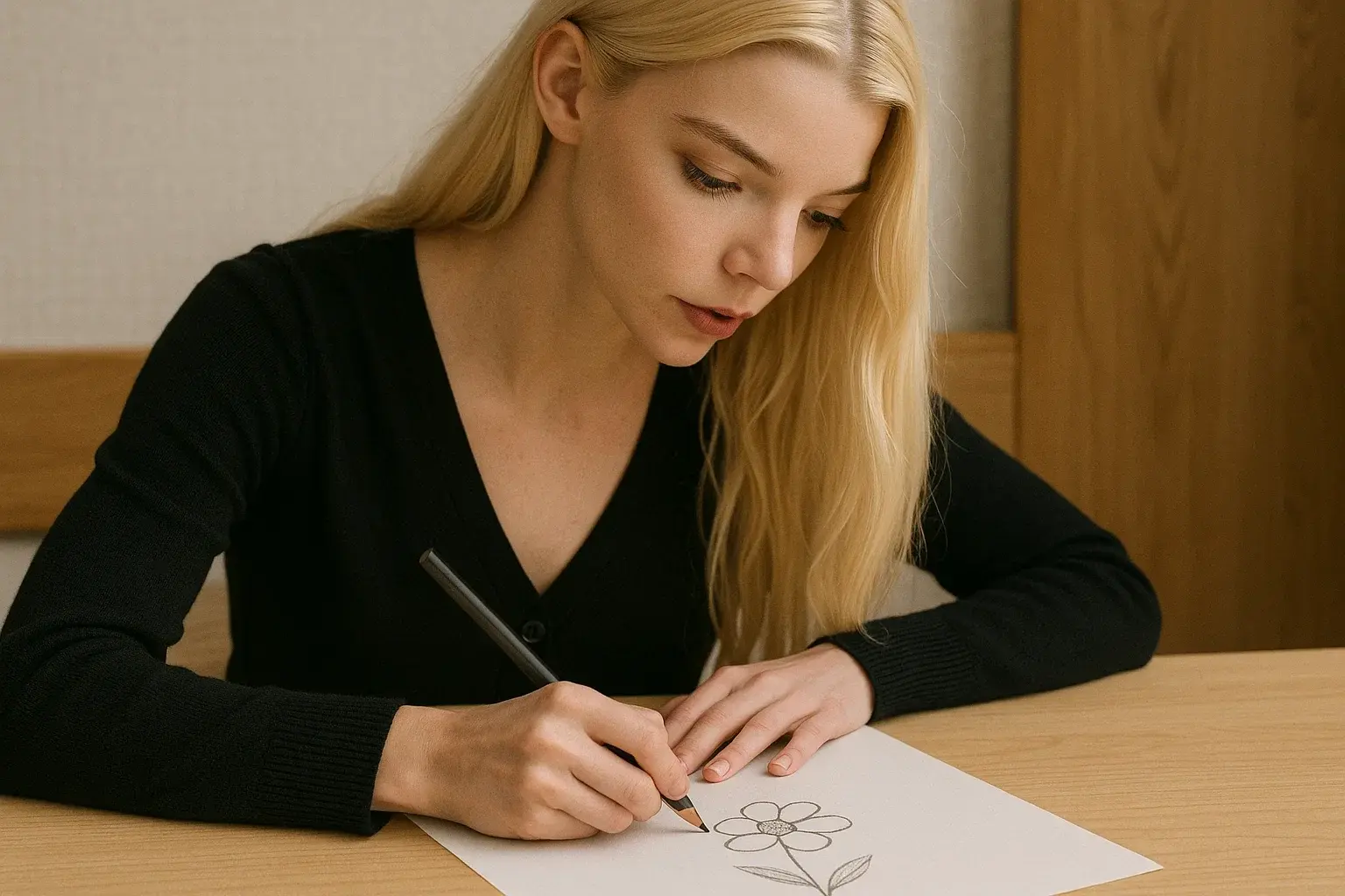 illustration for flower