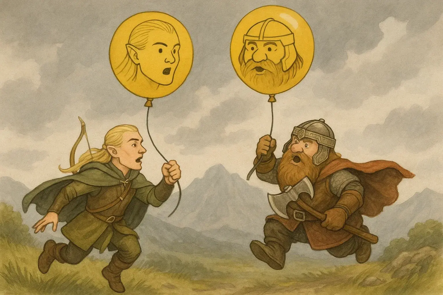 illustration for yellow