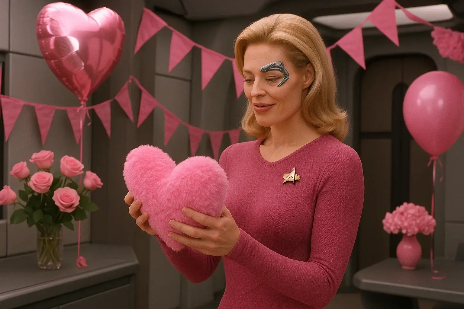 illustration for pink