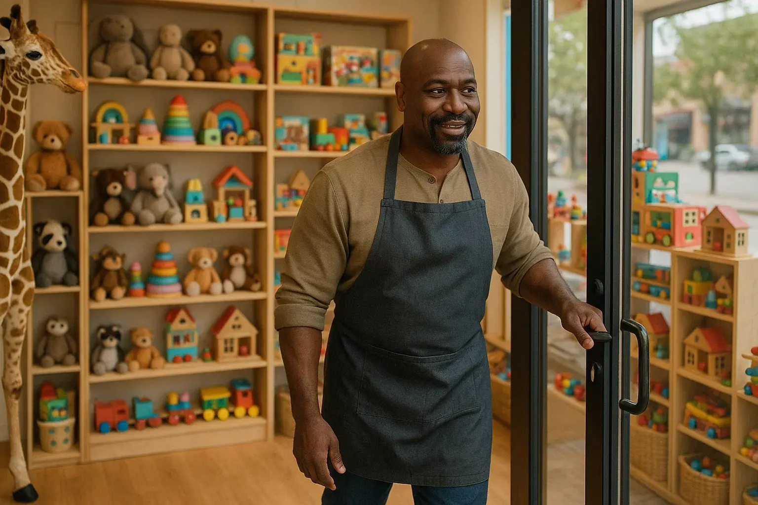 illustration for shop