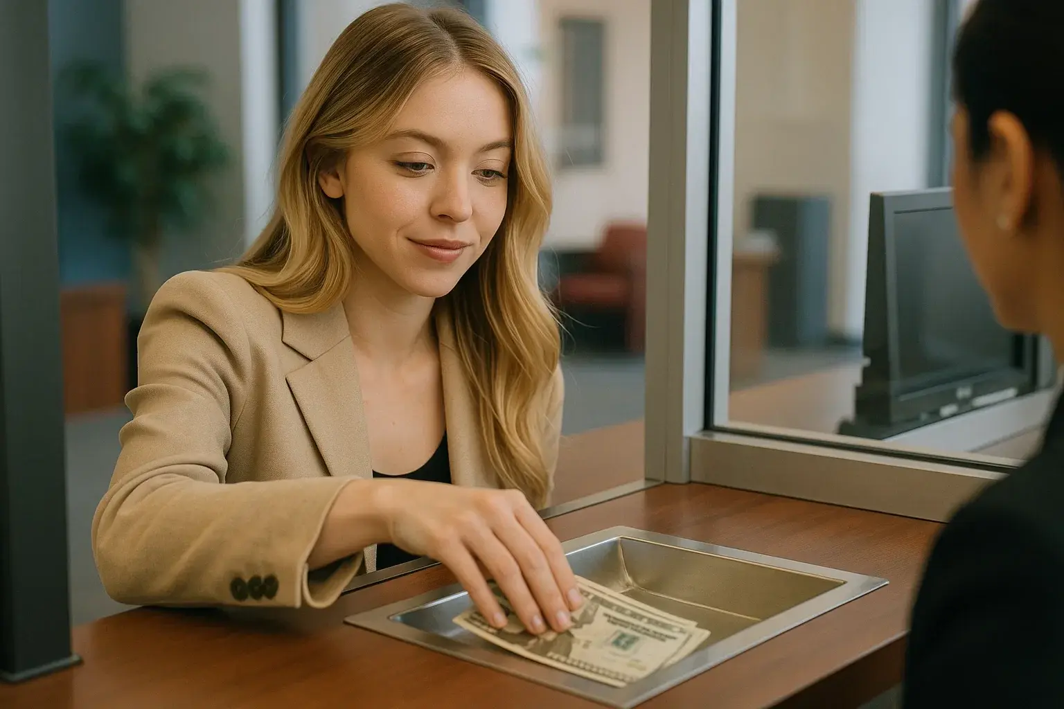 illustration for bank