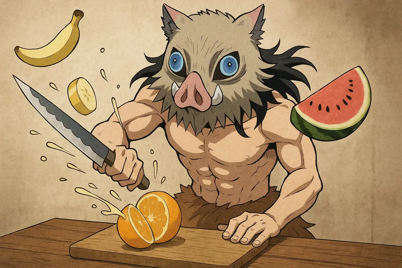 illustration for knife