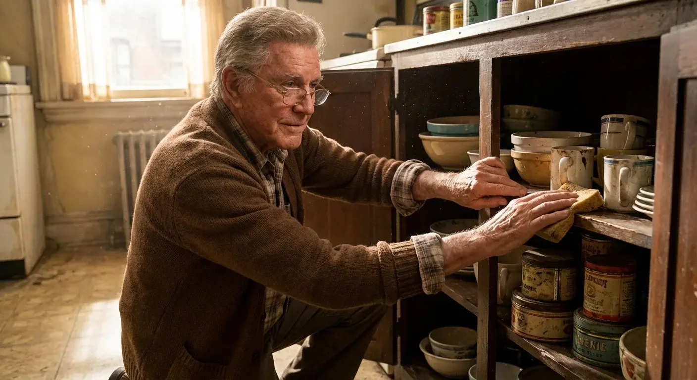 illustration for cupboard