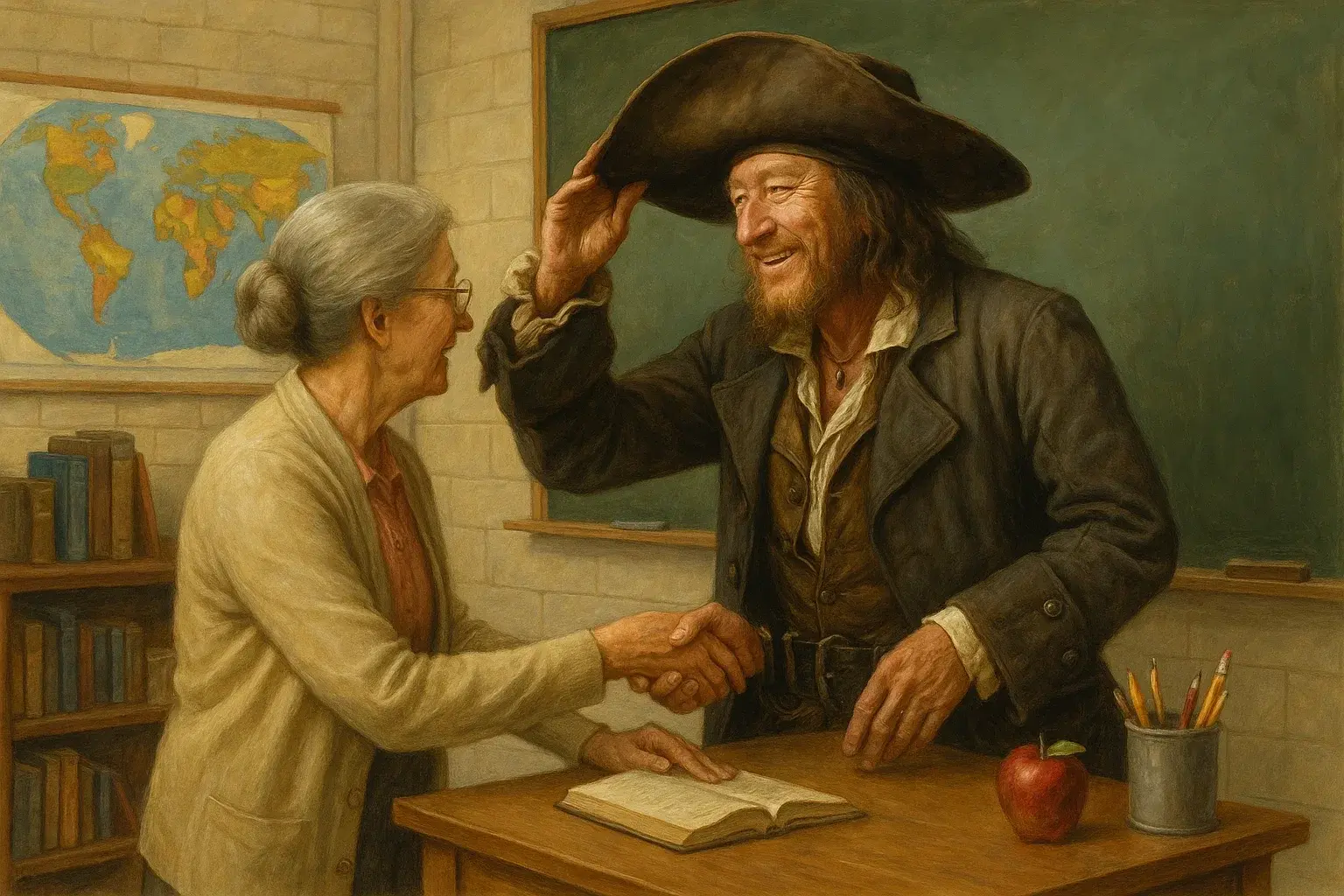 illustration for polite