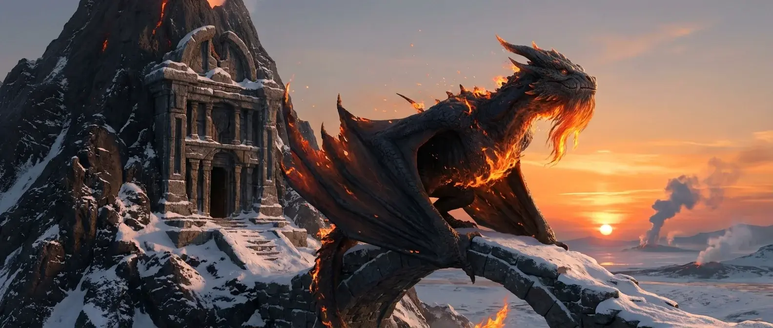 illustration for beard