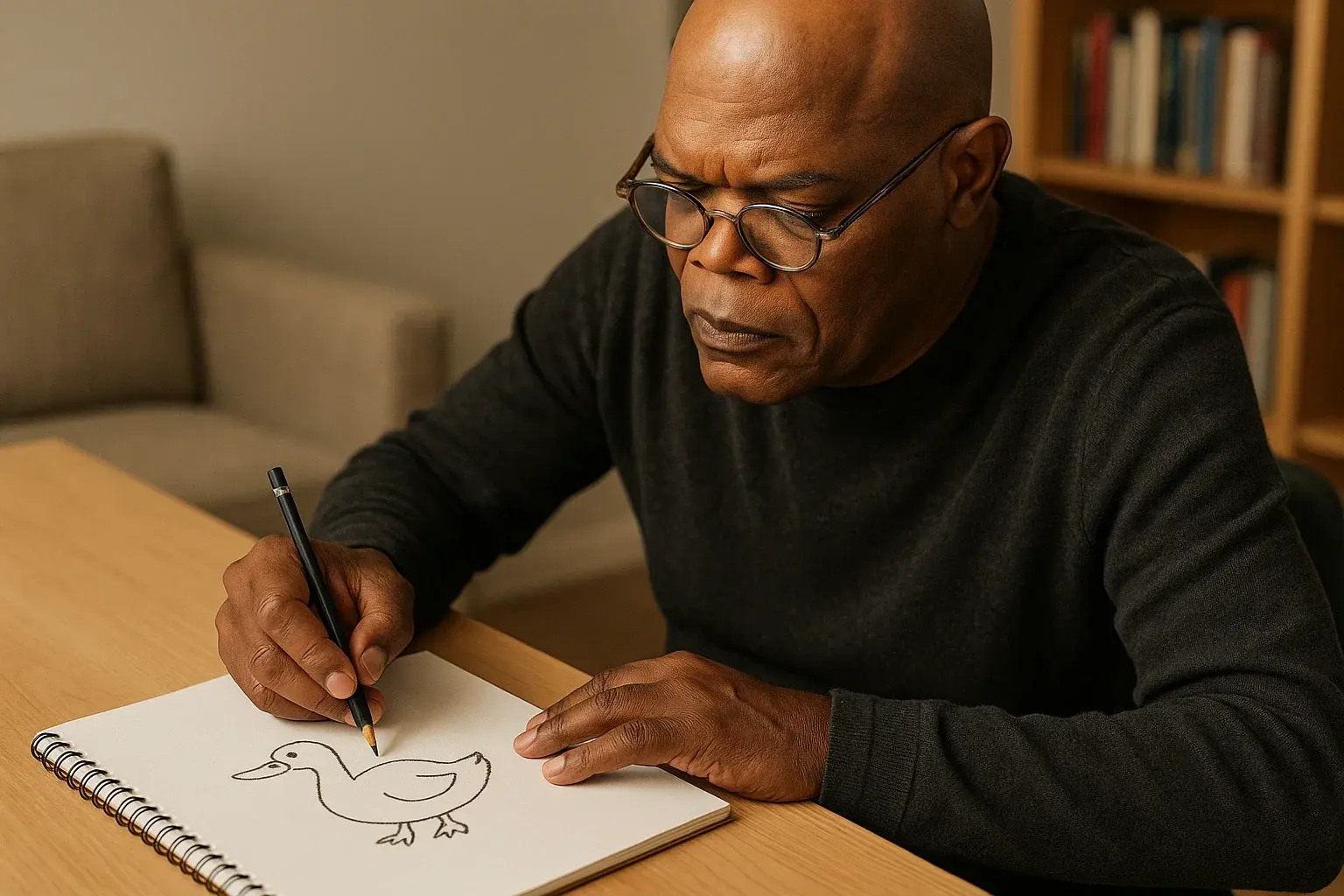 illustration for duck