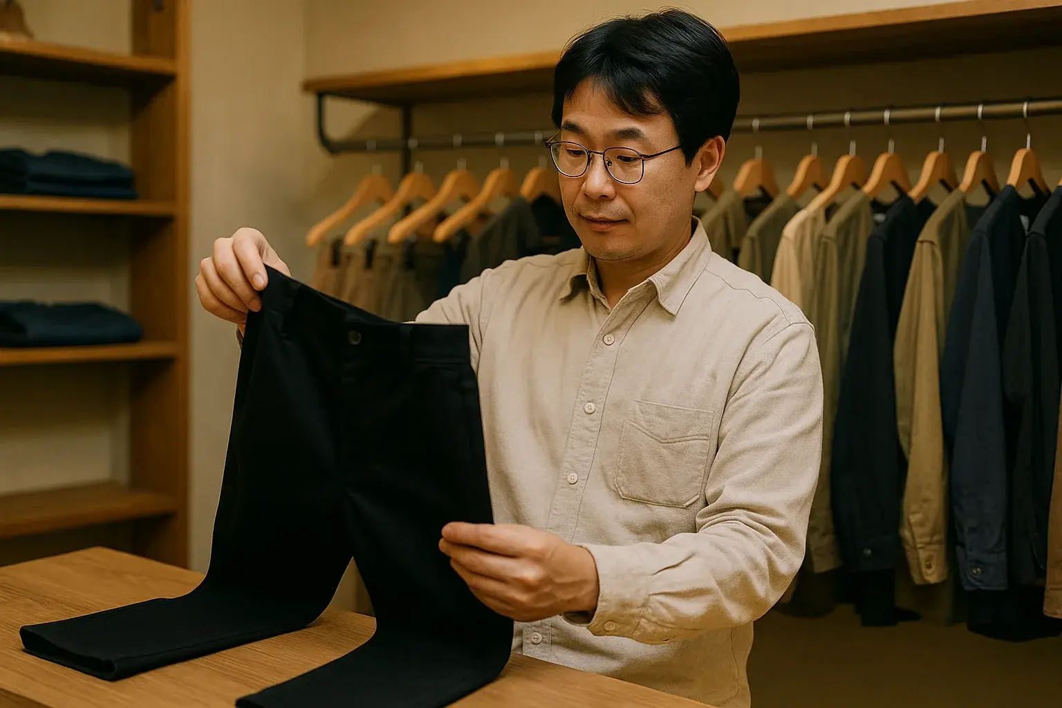 illustration for pants