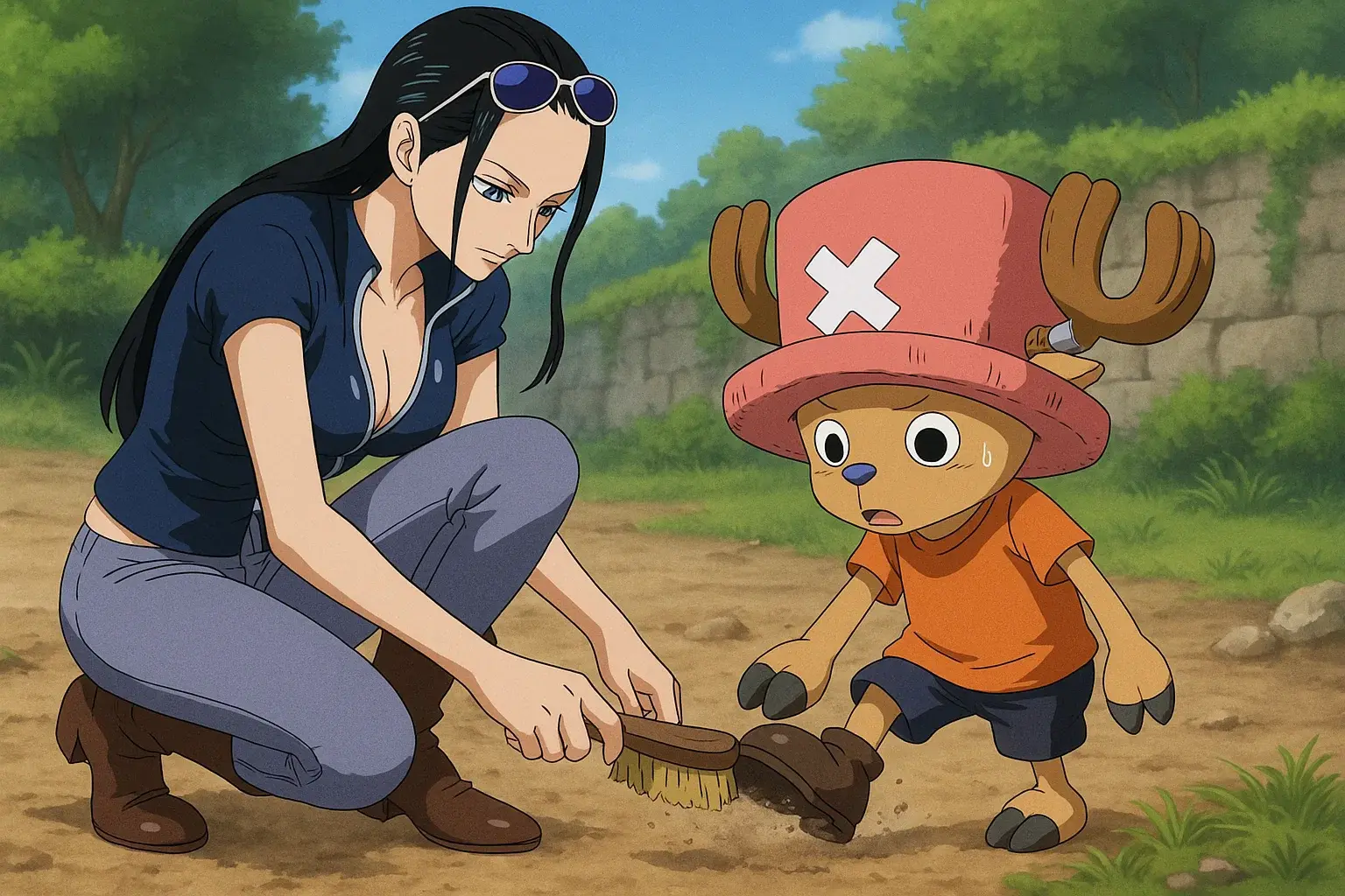 illustration for brush