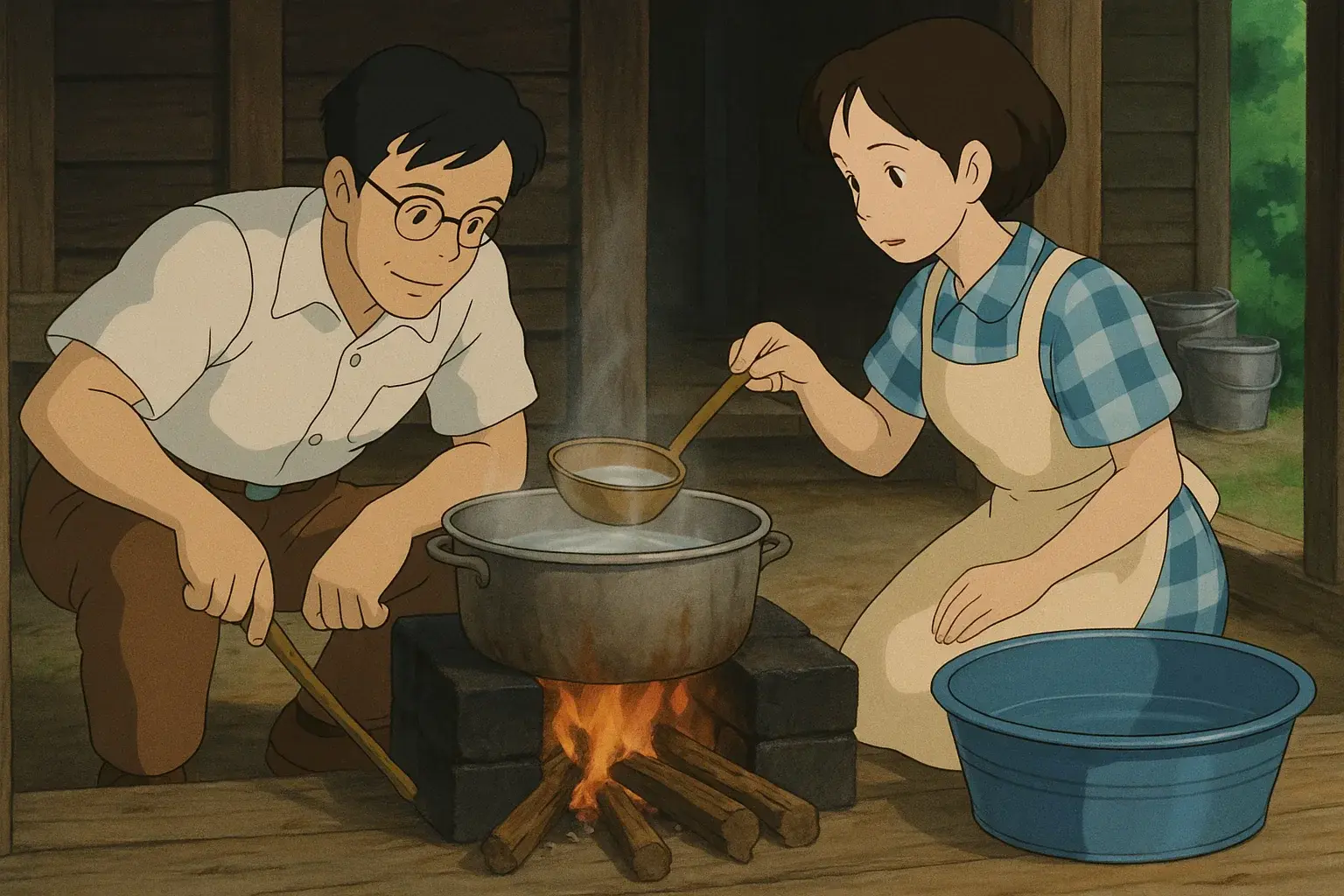 illustration for boil