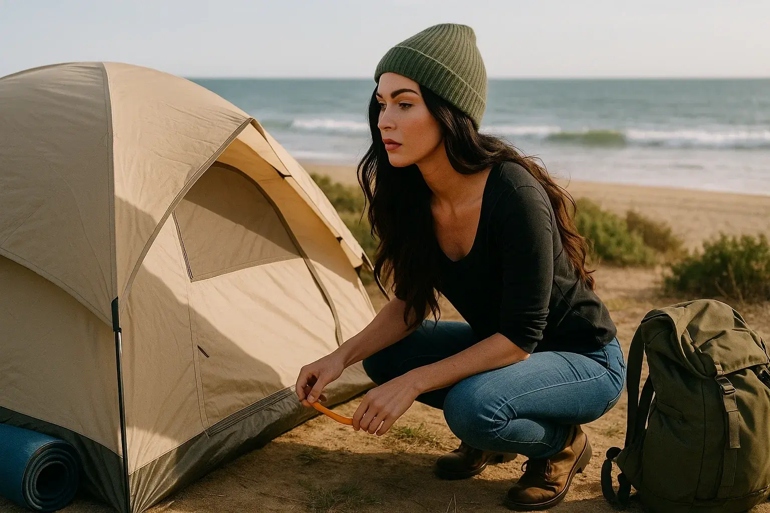 illustration for camp