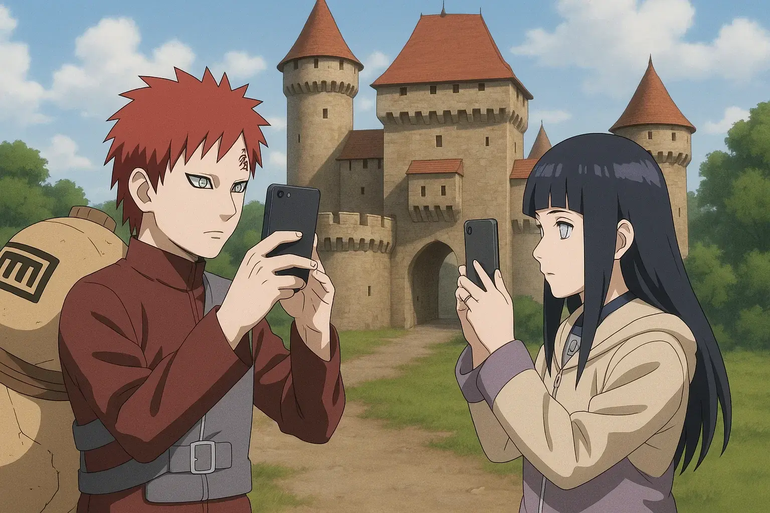 illustration for castle