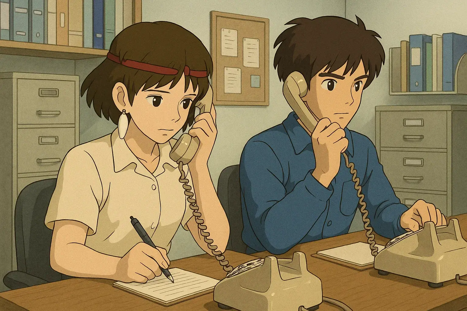 illustration for secretary