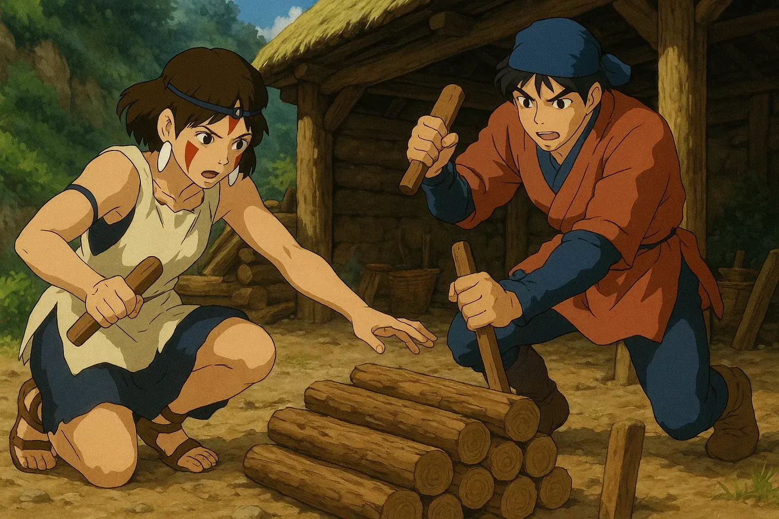 illustration for hurry