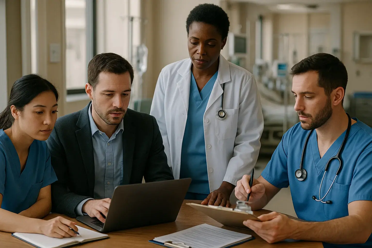 illustration for staff