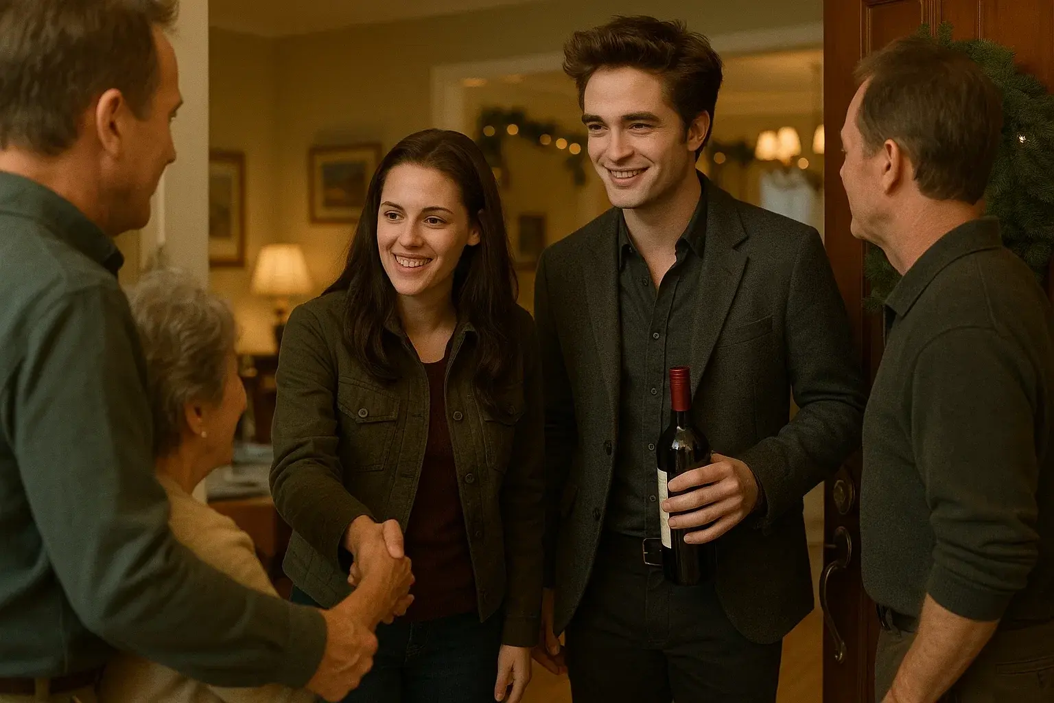 illustration for pleasant