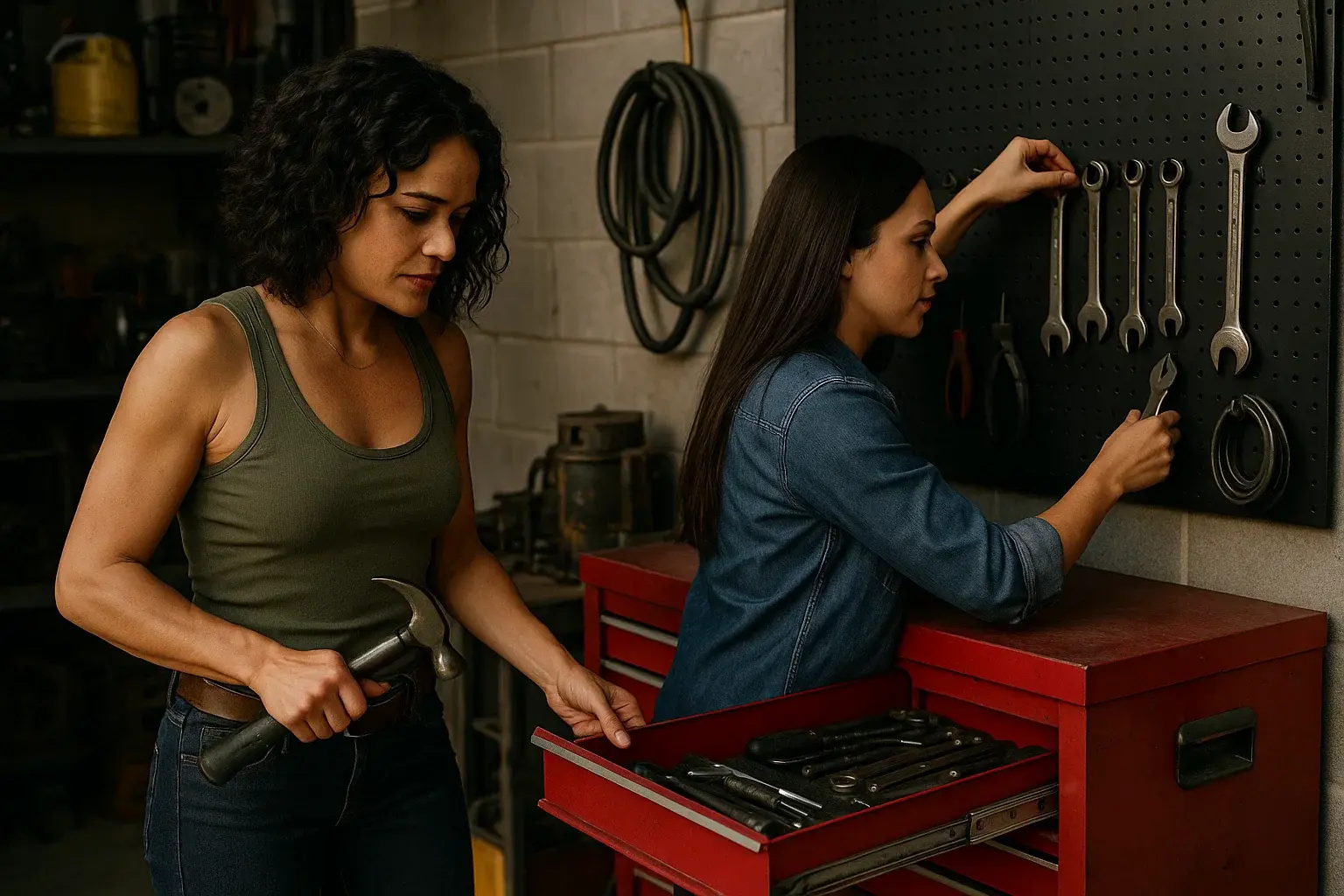 illustration for garage