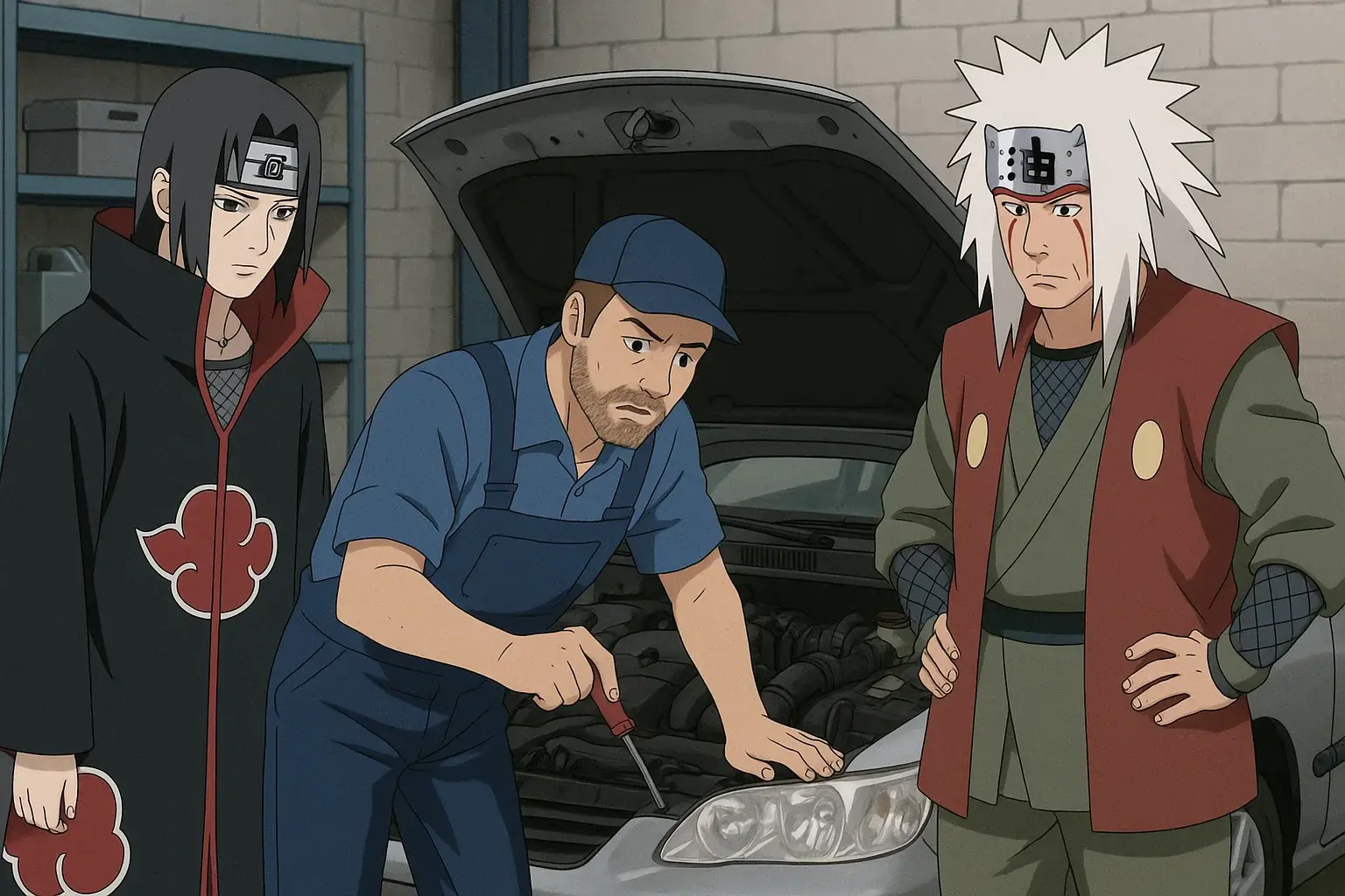 illustration for mechanic