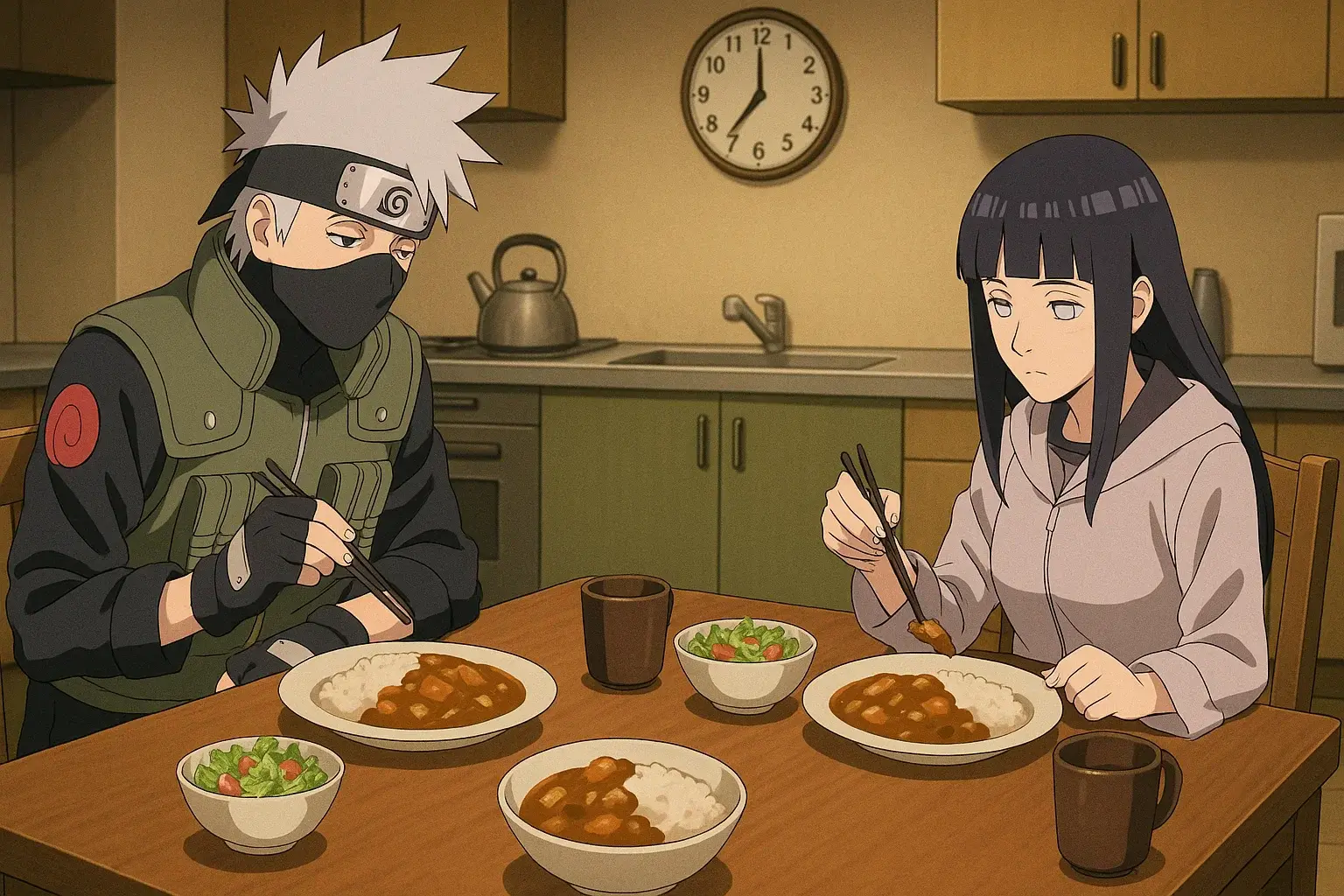 illustration for supper