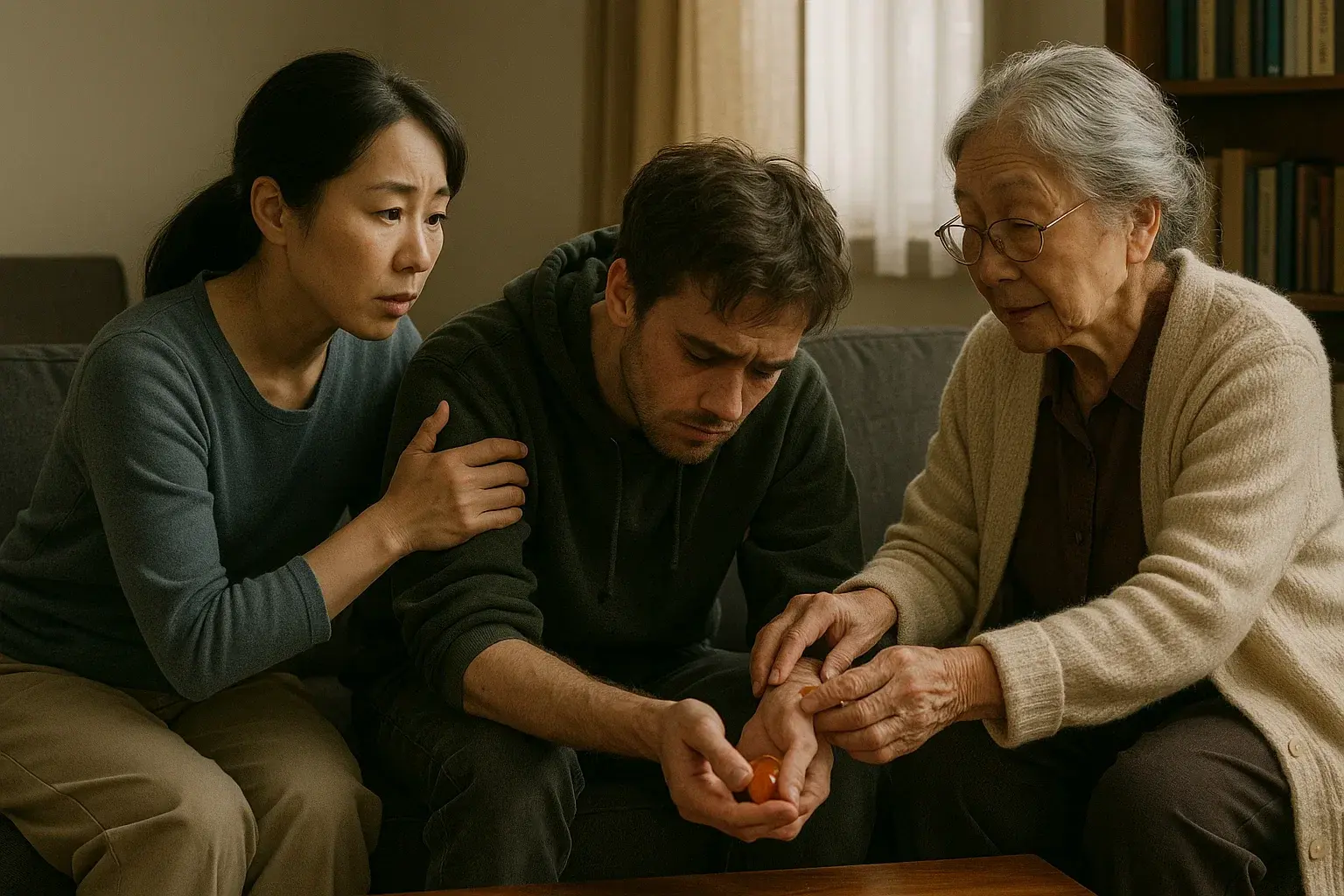 illustration for addict