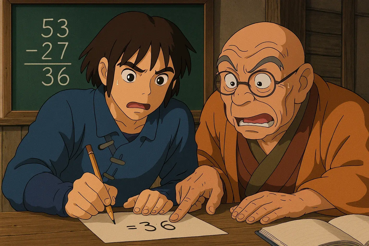 illustration for subtract