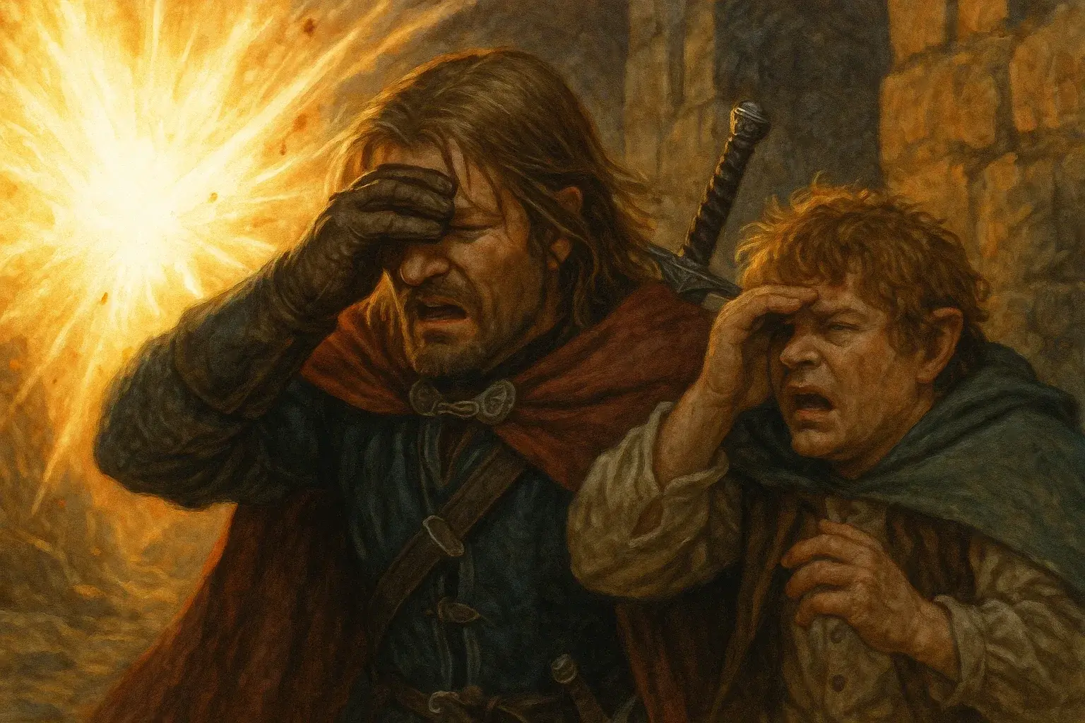 illustration for blind