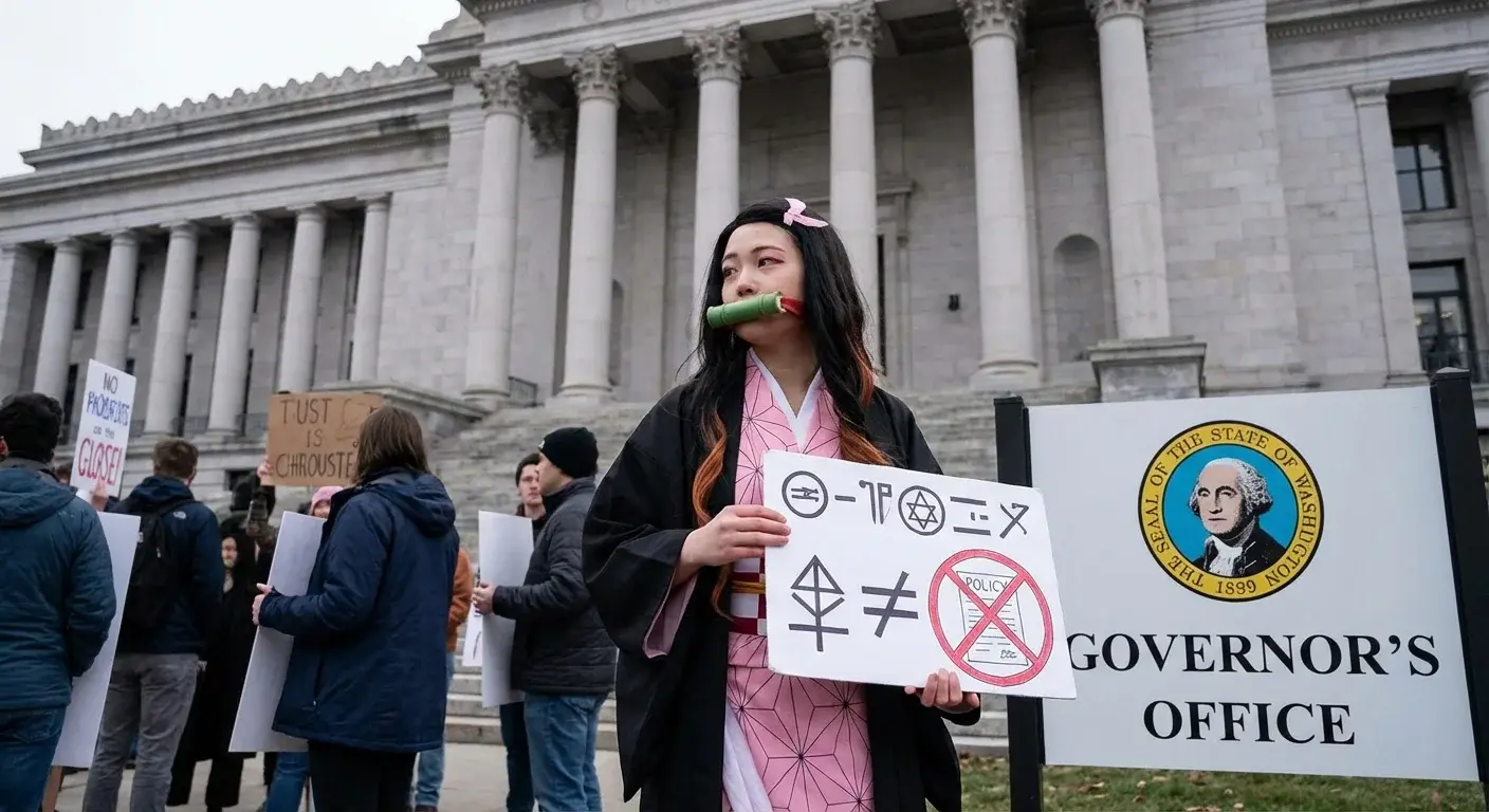 illustration for protest