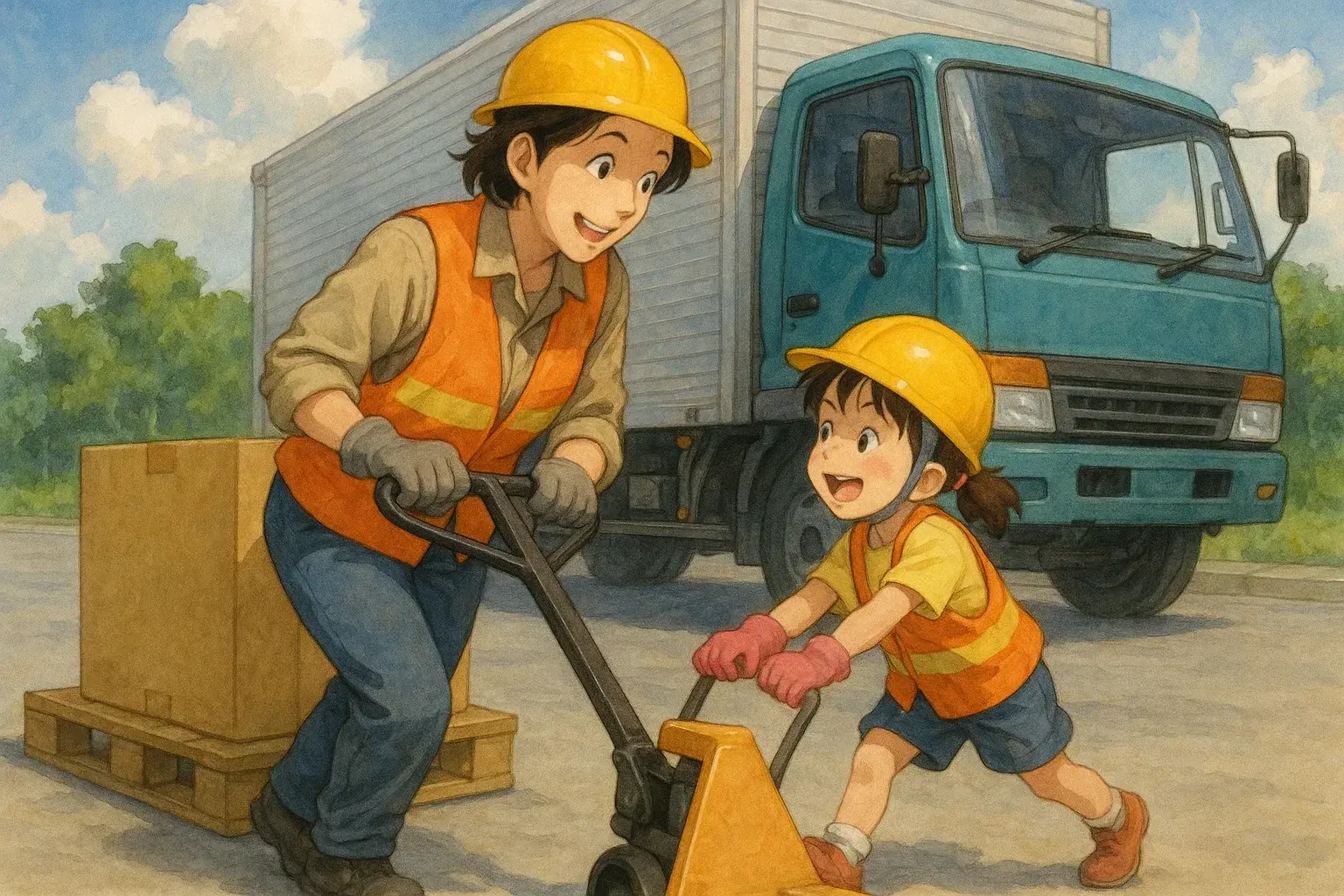 illustration for transport