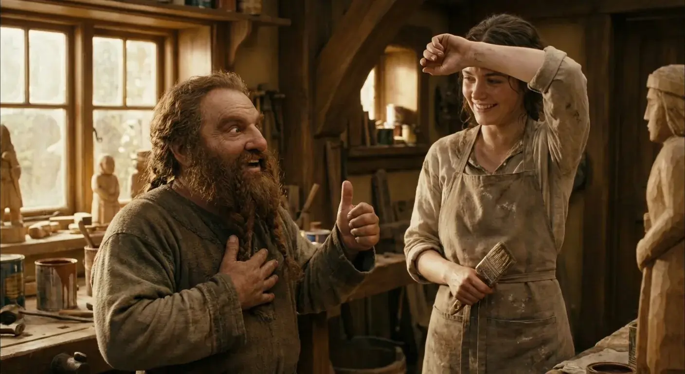 illustration for admire