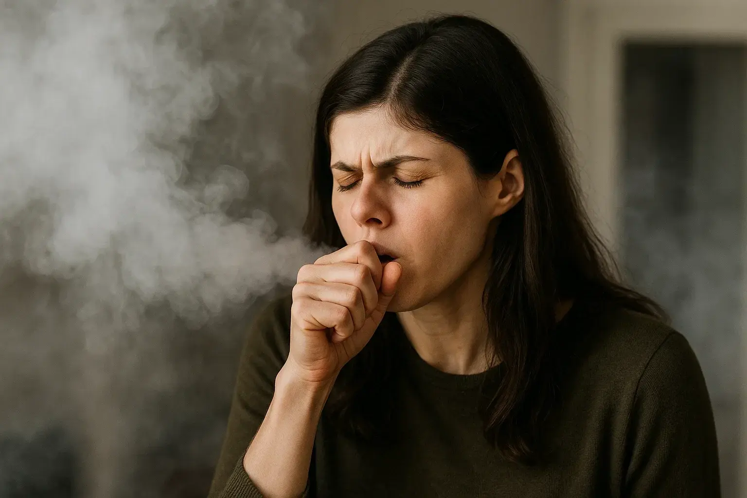 illustration for cough