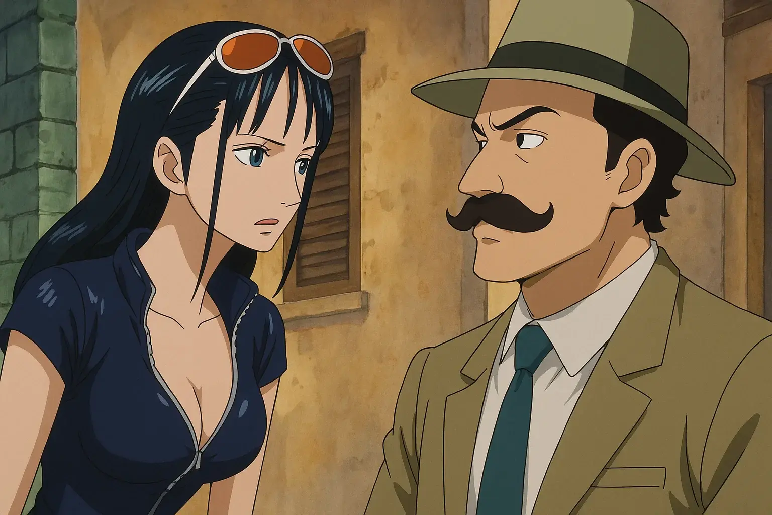 illustration for mustache