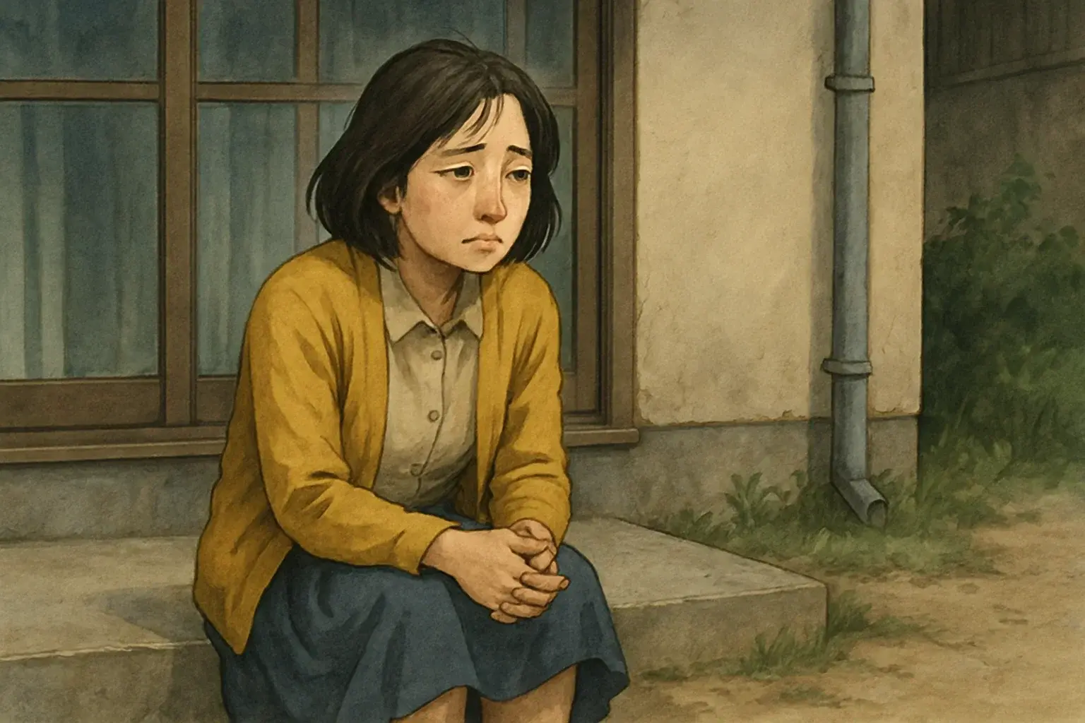 illustration for lonely