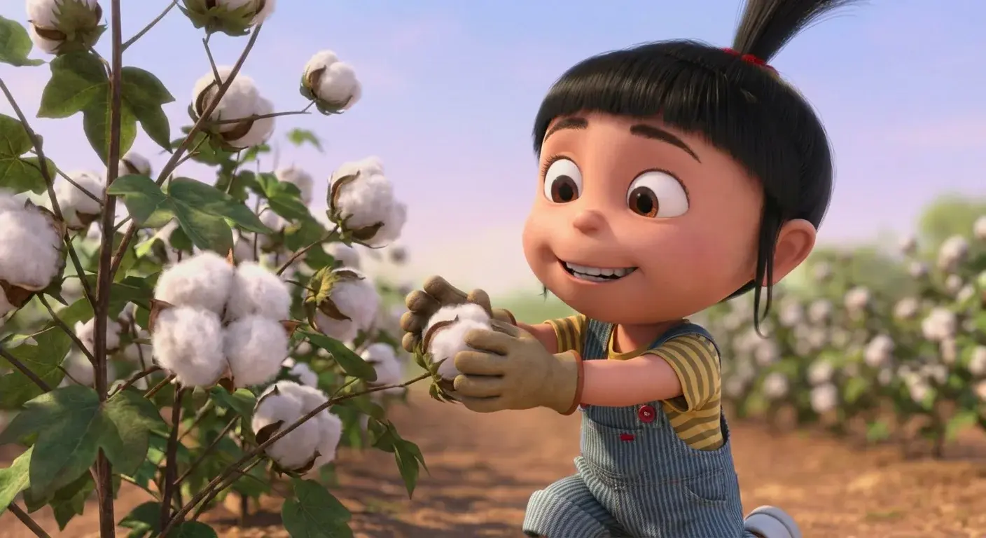 illustration for cotton