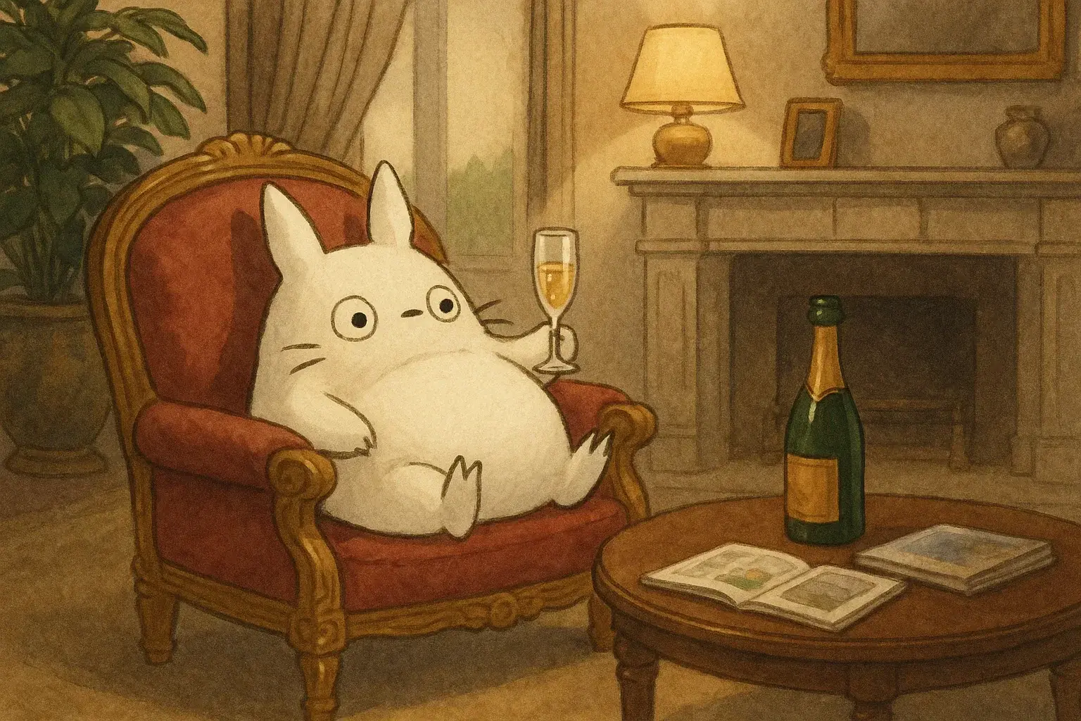 illustration for luxury