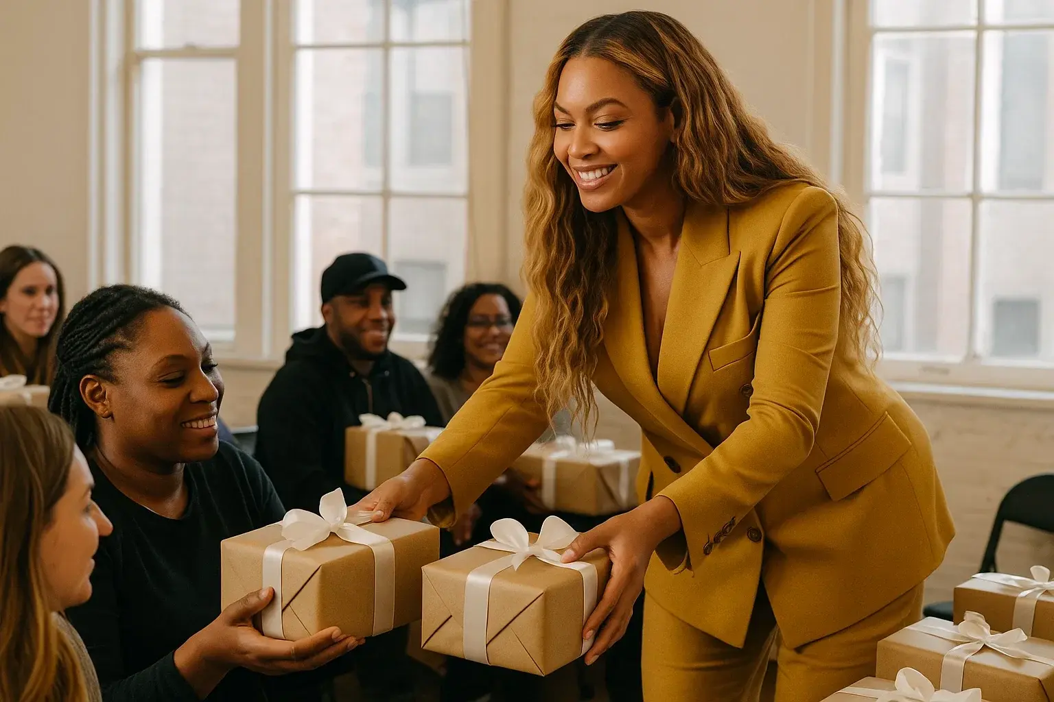 illustration for generous