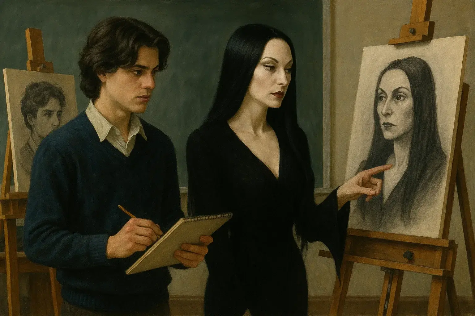 illustration for portrait