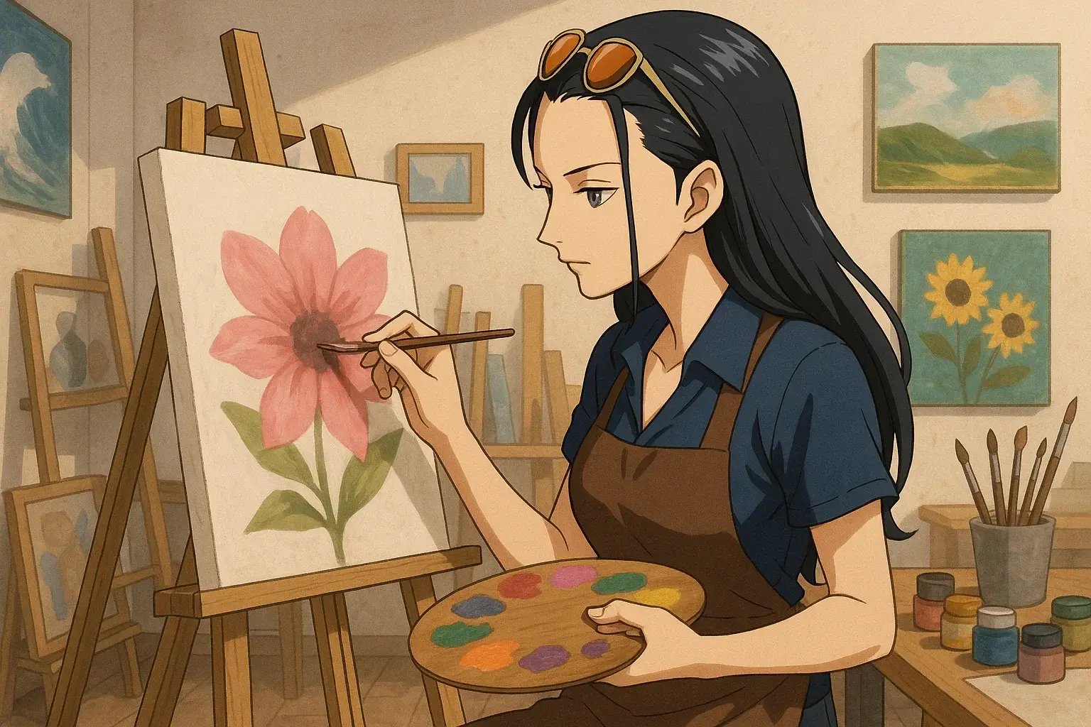 illustration for studio