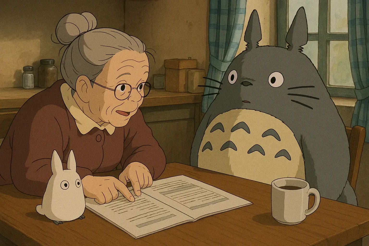 illustration for tend