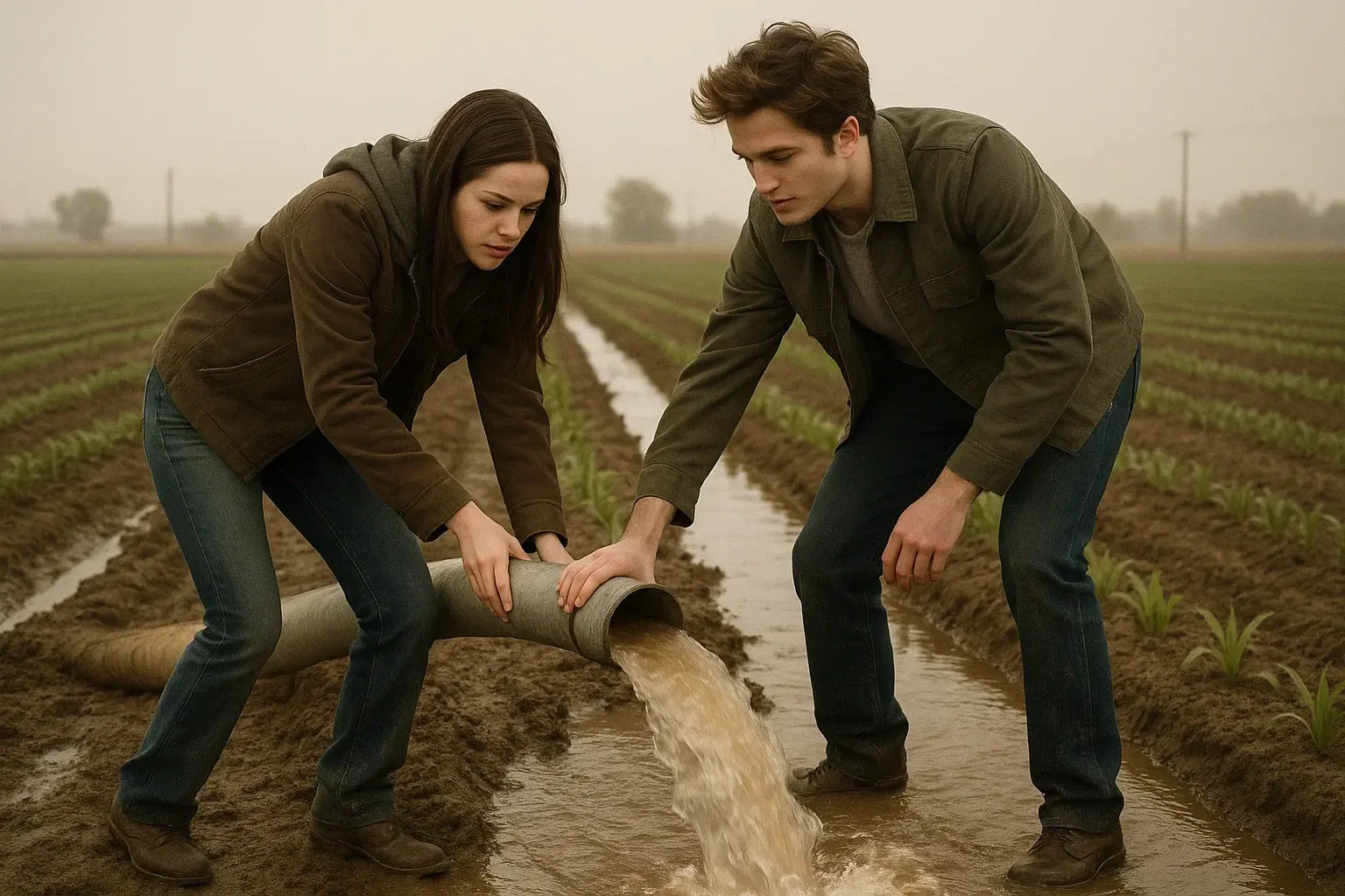 illustration for flood