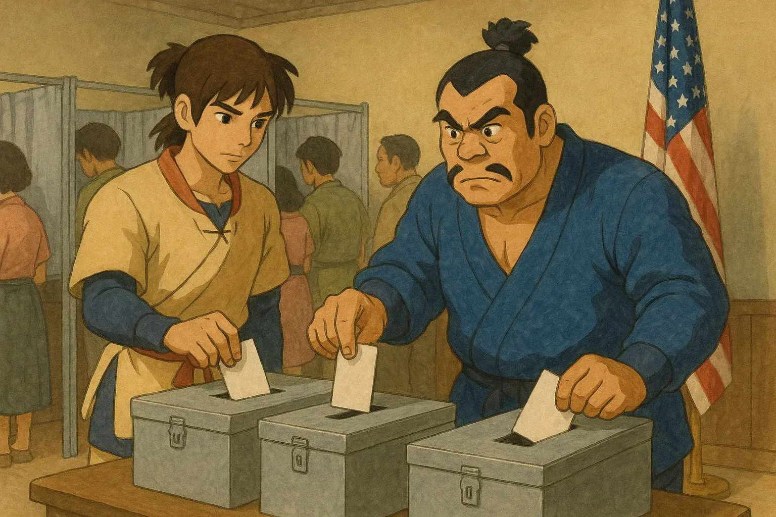 illustration for democracy