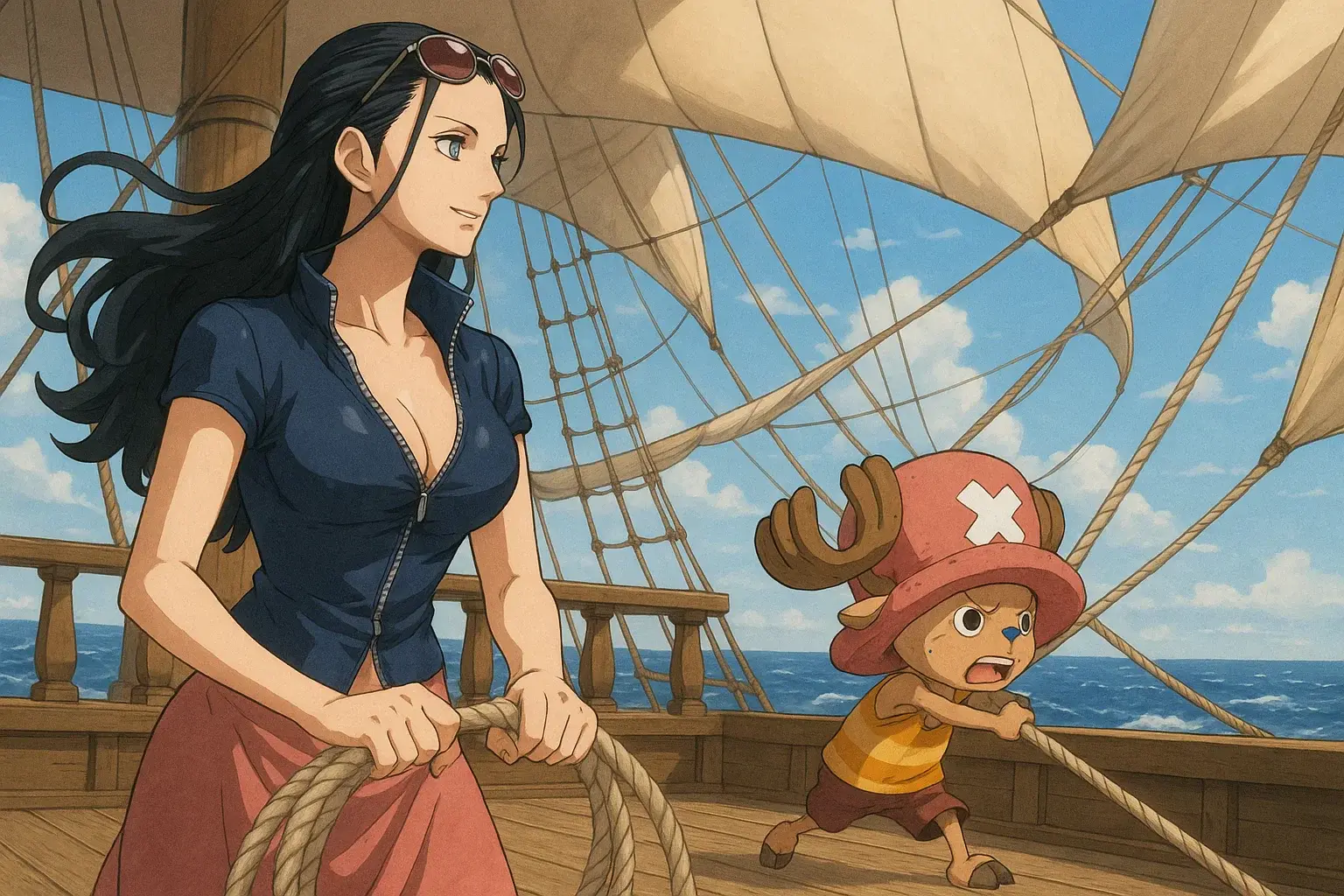 illustration for voyage