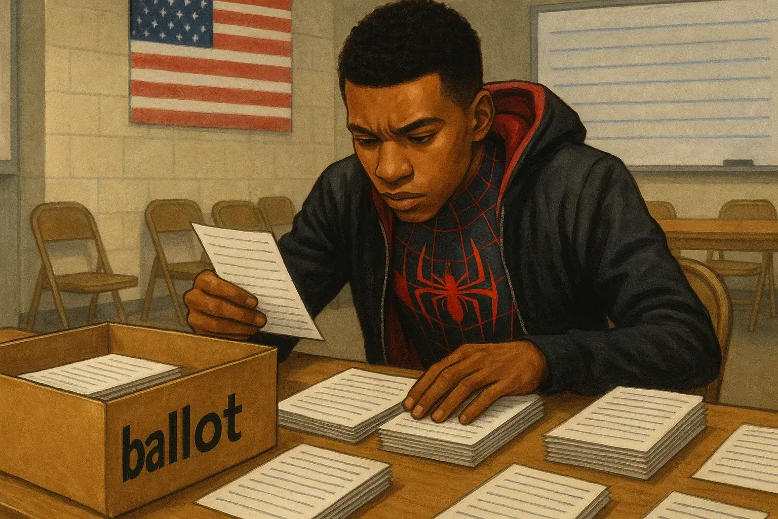 illustration for majority