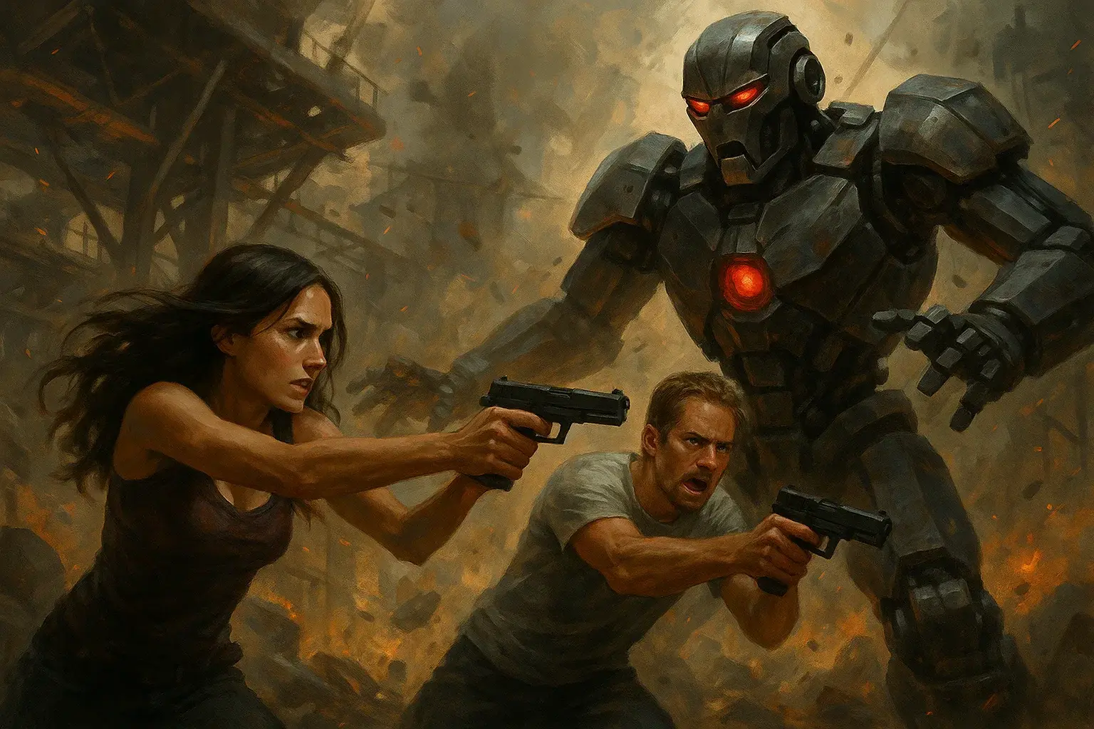 illustration for evil