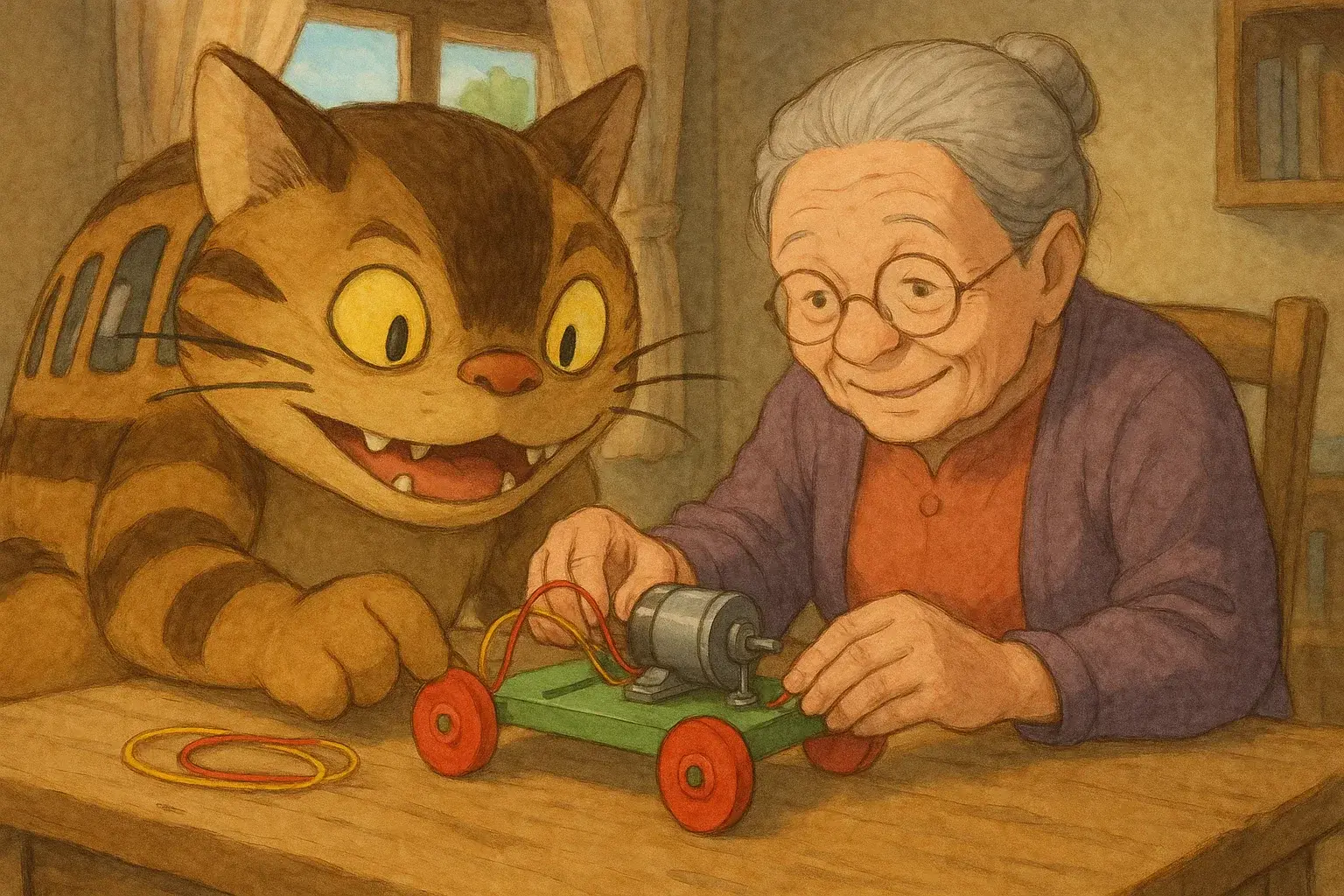 illustration for motor