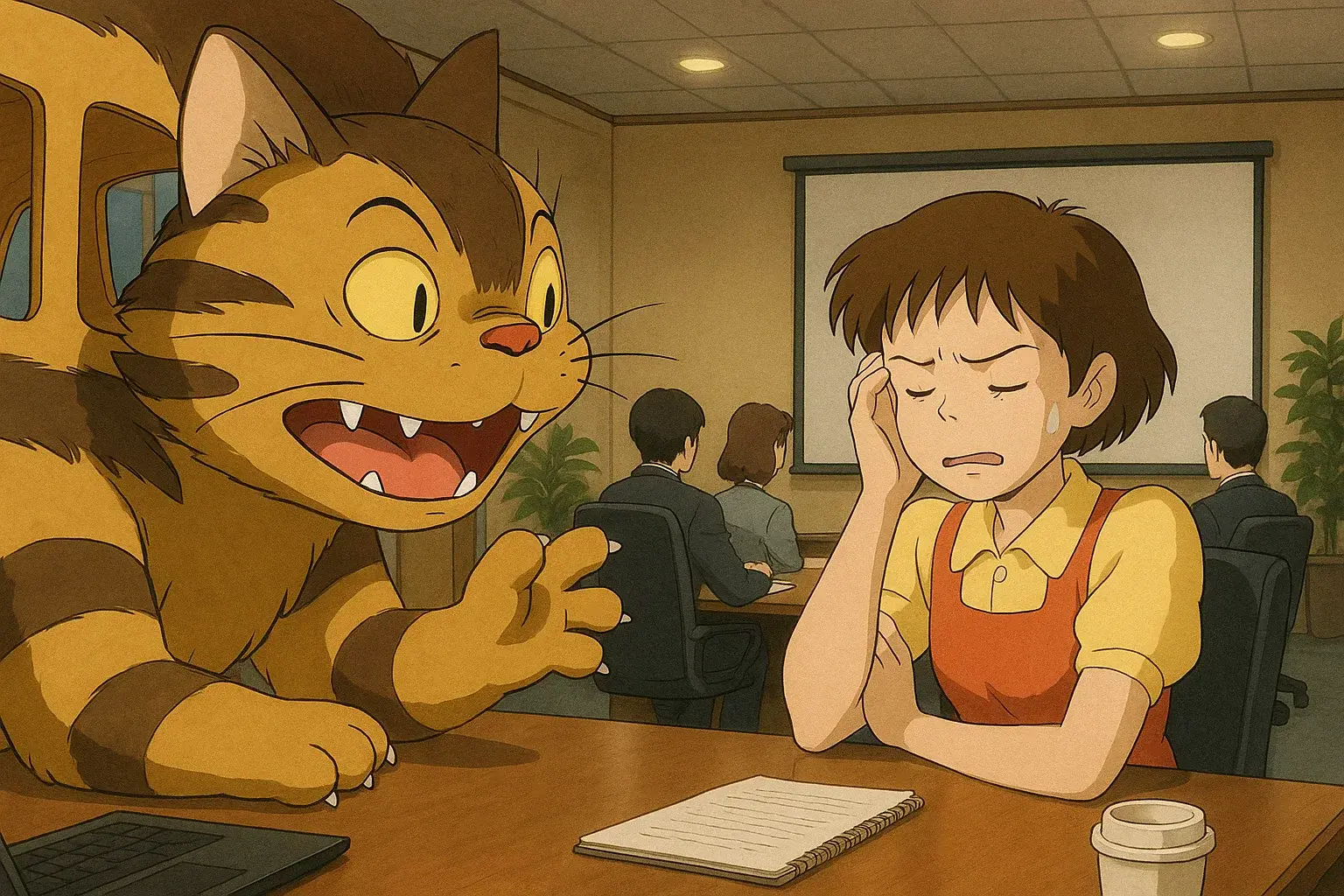 illustration for stress