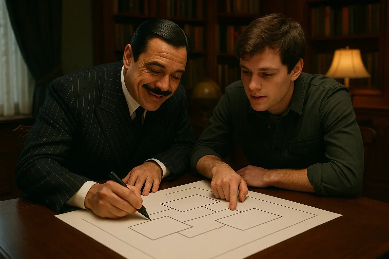 illustration for outline