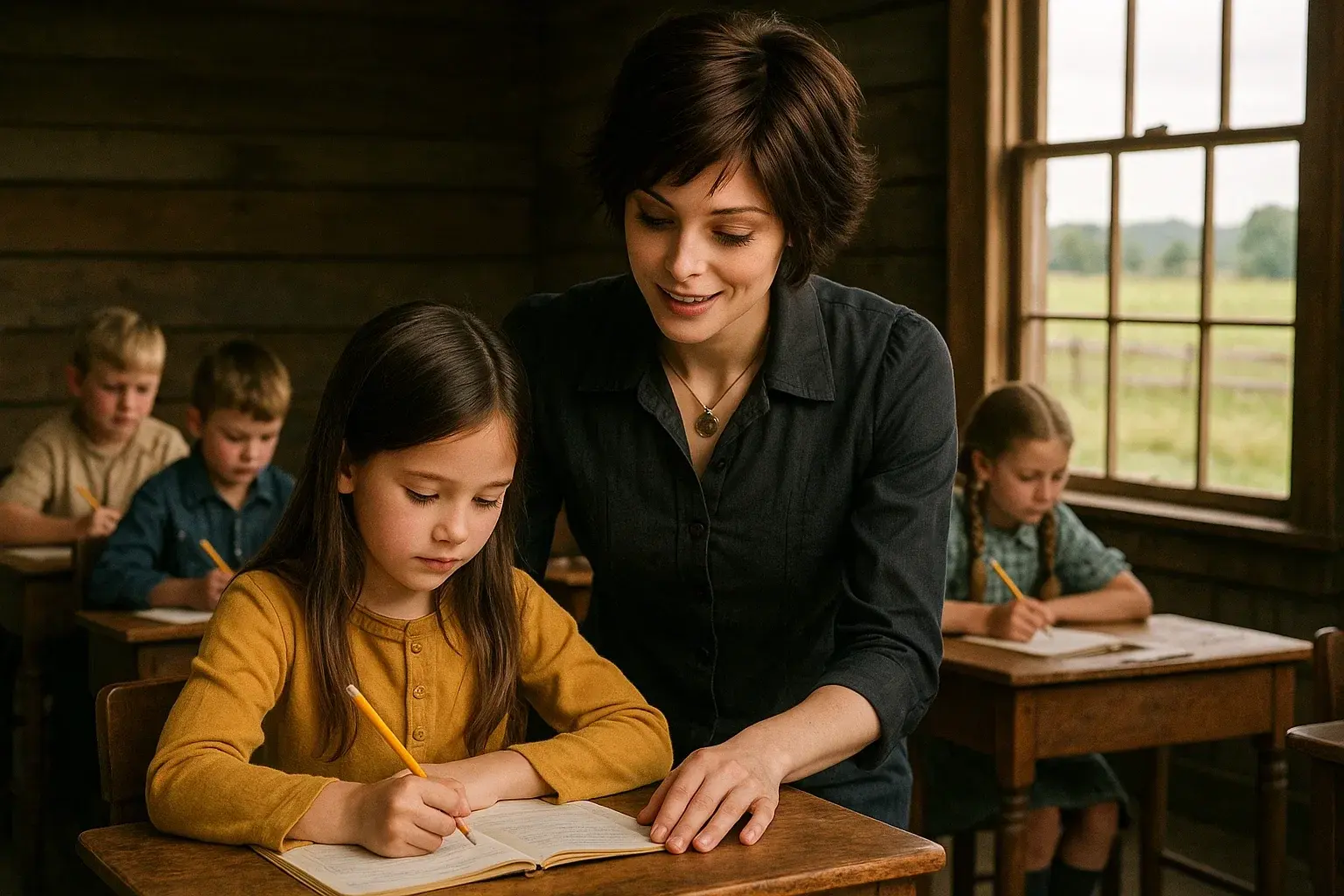 illustration for rural