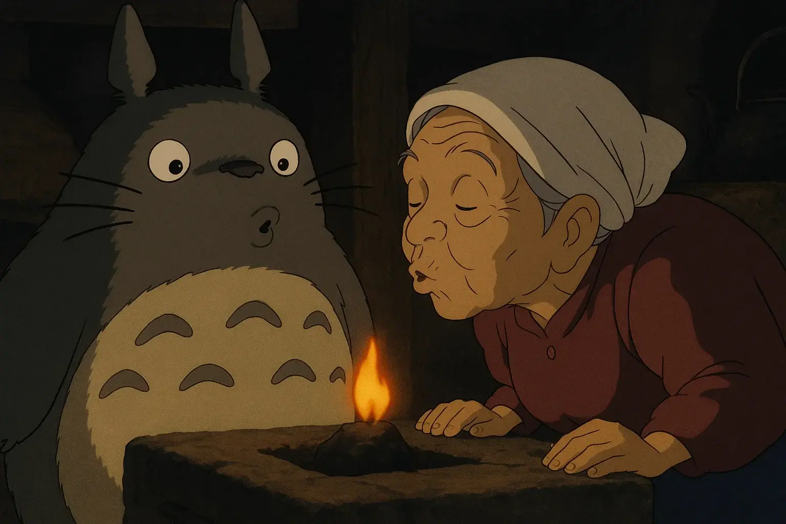 illustration for flame